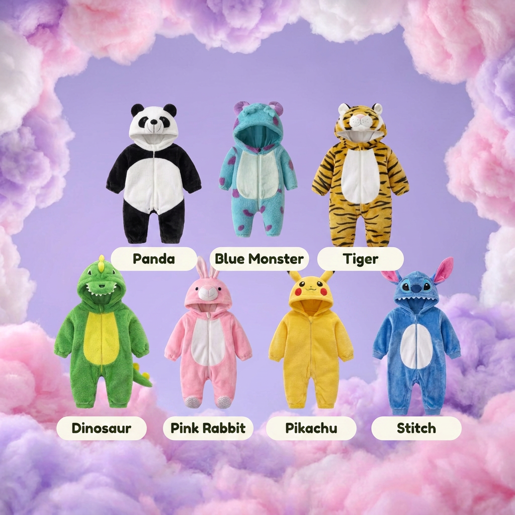 Snuggo Kids™ Monster Onsie