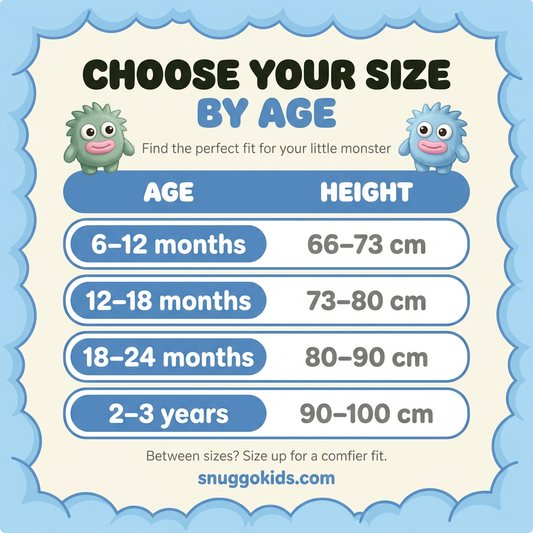 Snuggo Kids™ Monster Onsie